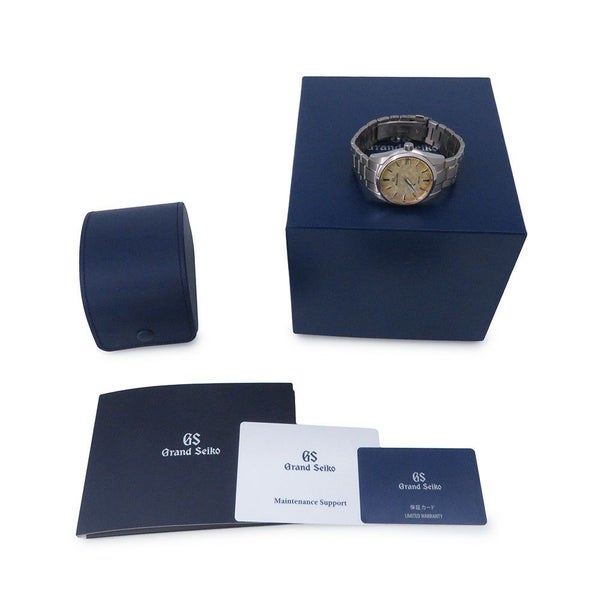 セイコー グランドセイコー ヘリテージコレクション スプリングドライブ 限定500本 SBGA503 腕時計 ウォッチ ライトゴールド文字盤