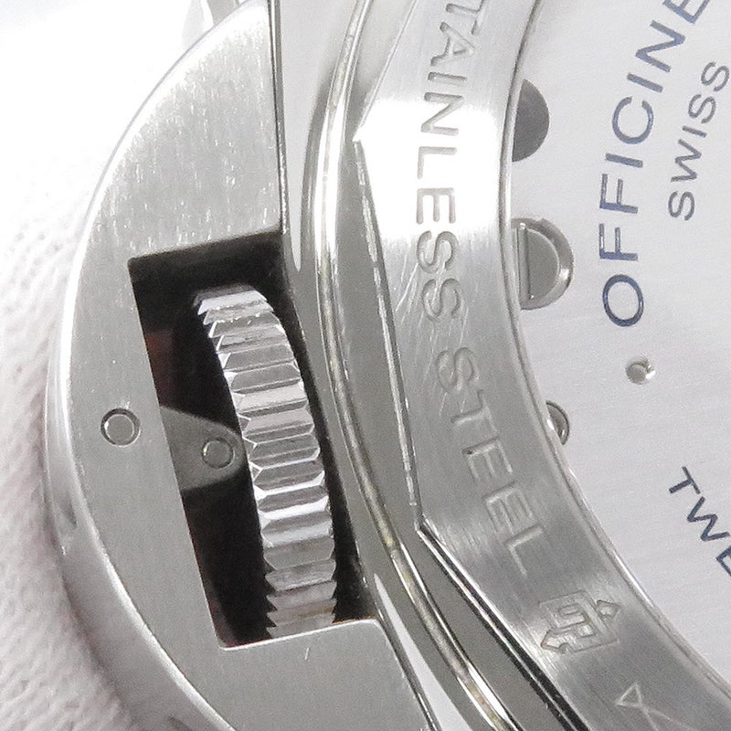 ルミノール マリーナ ロゴ アッチャイオ PAM01005 PANERAI 腕時計 ウォッチ 黒文字盤