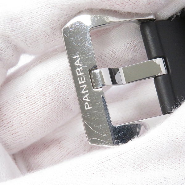 ルミノール マリーナ ロゴ アッチャイオ PAM01005 PANERAI 腕時計 ウォッチ 黒文字盤