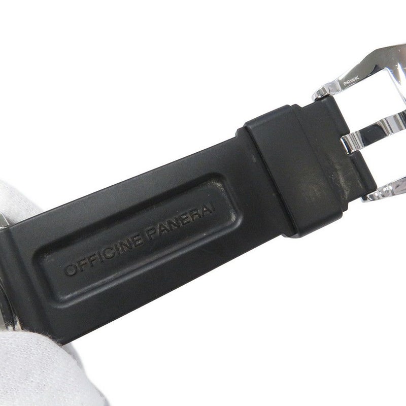 ルミノール マリーナ ロゴ アッチャイオ PAM01005 PANERAI 腕時計 ウォッチ 黒文字盤