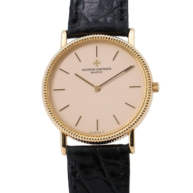 ヴァシュロンコンスタンタン パトリモニー エクストラフラット Cal 1003/1 K18YG ウォッチ アイボリー文字盤 アンティーク