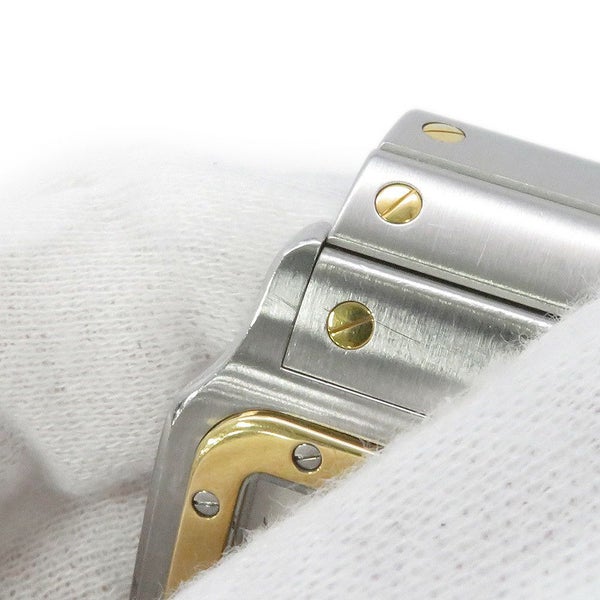 カルティエ サントスガルベ LM W20011C4 Cartier 腕時計 シルバー文字盤