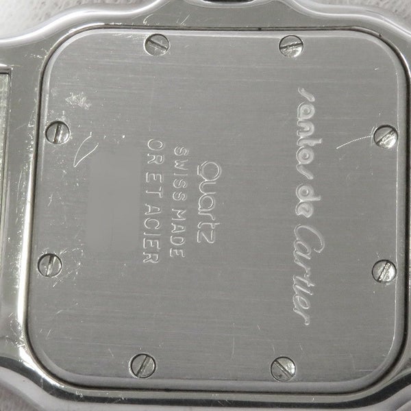 カルティエ サントスガルベ LM W20011C4 Cartier 腕時計 シルバー文字盤