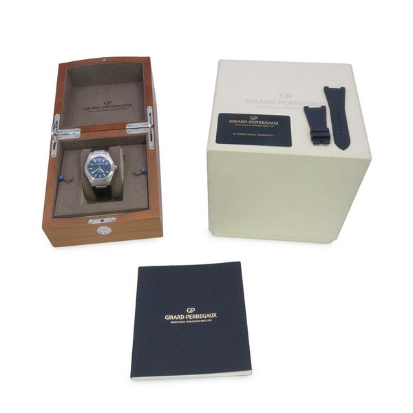 ジラールペルゴ ロレアート 81010-11-431-BB6A GIRARD-PERREGAUX 腕時計 ブルー文字盤