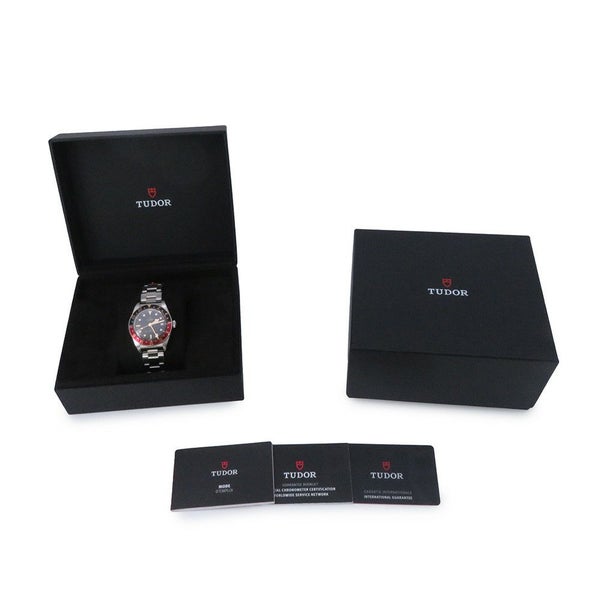 チュードル ブラックベイ 58 GMT M7939G1A0NRU-0001 TUDOR 腕時計 チューダー 黒文字盤