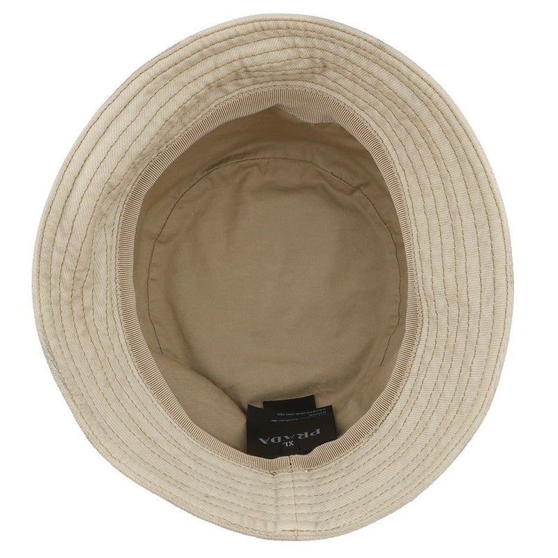 プラダ ハット トライアングルロゴ コットン サイズXL 2HC137 PRADA 帽子