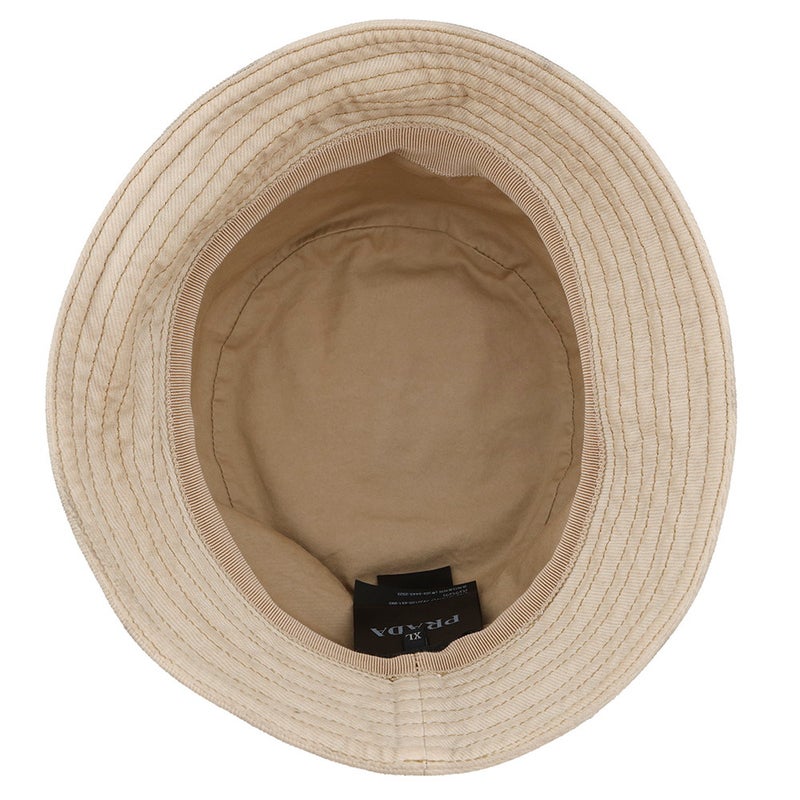 プラダ ハット トライアングルロゴ コットン サイズXL 2HC137 PRADA 帽子