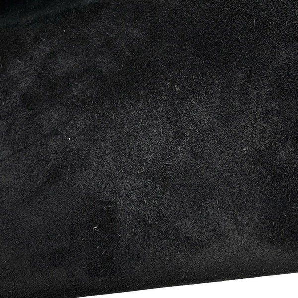 エルメス クラッチ ケリークラッチ ブラック/シルバー金具/ゴールド金具 ドブリス 〇S刻印 黒