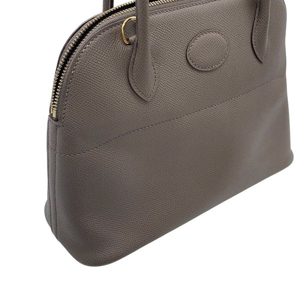 エルメス ハンドバッグ ボリード27 エタン/ゴールド金具 エプソン D刻印 2wayショルダー