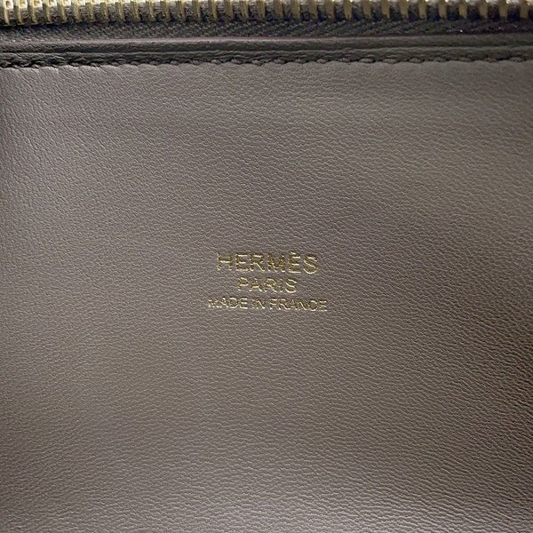 エルメス ハンドバッグ ボリード27 エタン/ゴールド金具 エプソン D刻印 2wayショルダー