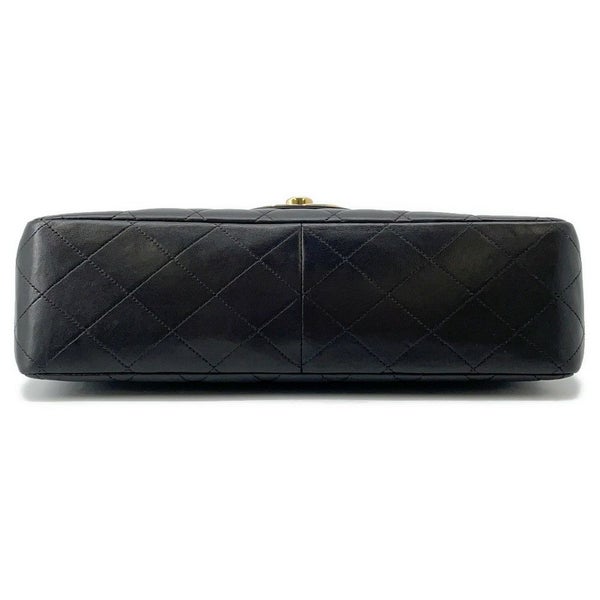 シャネル チェーンショルダーバッグ マトラッセ30 ココマーク ラムスキン A04412 CHANEL デカマト 黒