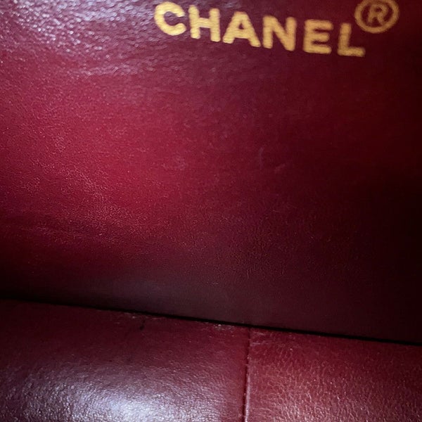 シャネル チェーンショルダーバッグ マトラッセ30 ココマーク ラムスキン A04412 CHANEL デカマト 黒