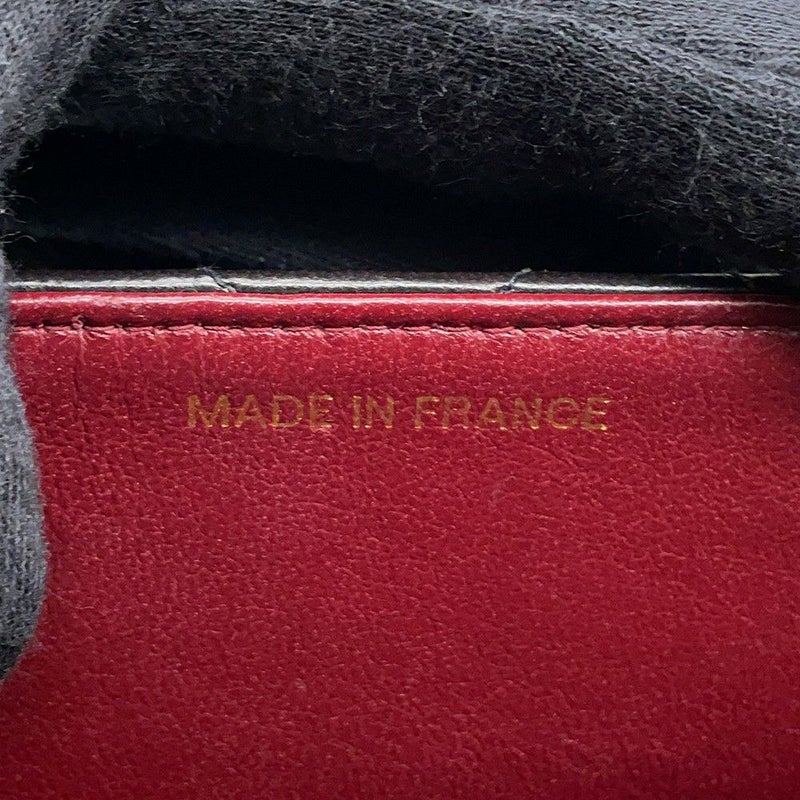 シャネル チェーンショルダーバッグ マトラッセ30 ココマーク ラムスキン A04412 CHANEL デカマト 黒