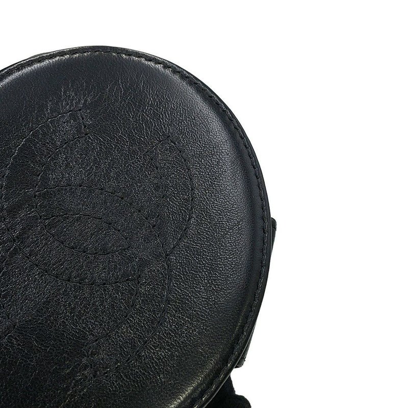 シャネル ハンドバッグ ミニ バニティバッグ マトラッセ ココマーク ラムスキン AP2729 CHANEL 黒