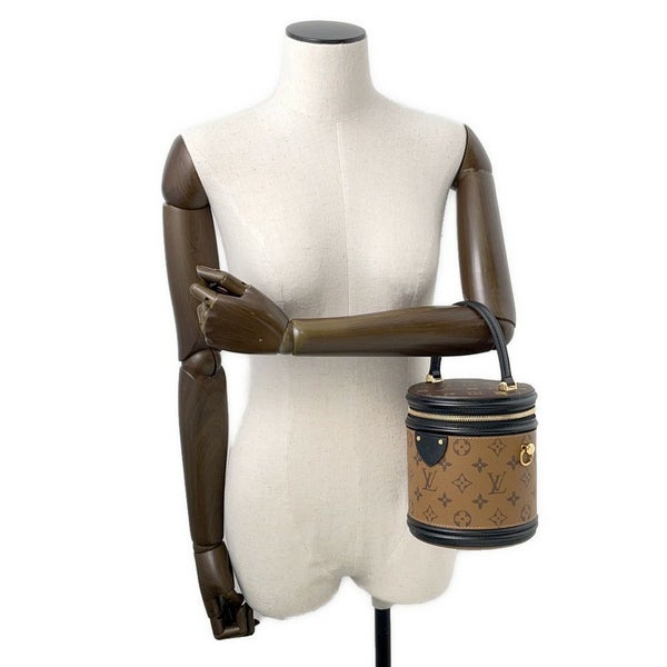 ルイヴィトン ハンドバッグ モノグラム・リバース カンヌ M43986 LOUIS VUITTON 2way バニティバッグ