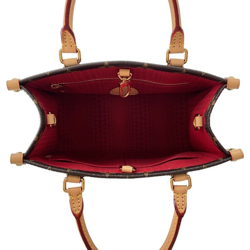 ルイヴィトン トートバッグ モノグラム LV × YK オンザゴーPM ドット M46380 草間彌生 コラボ