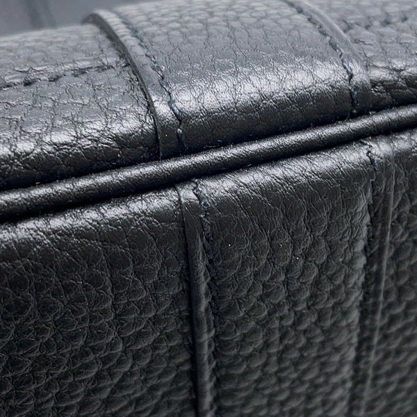 エルメス トートバッグ ガーデンパーティTPM ブラック/シルバー金具 ネゴンダ U刻印 黒