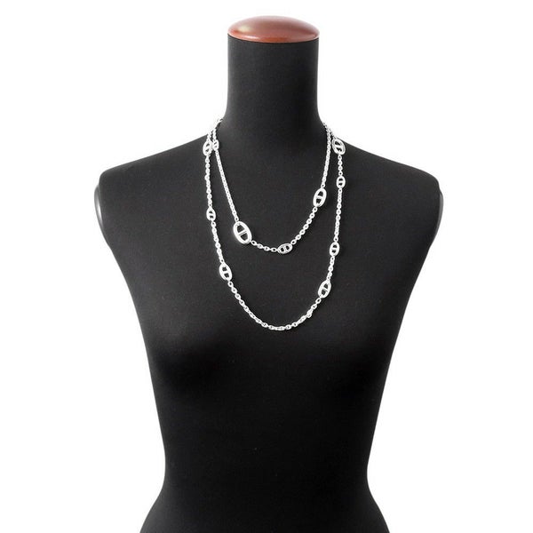 エルメス ネックレス シェーヌダンクル ファランドール サイズ120 SV925シルバー HERMES ジュエリー