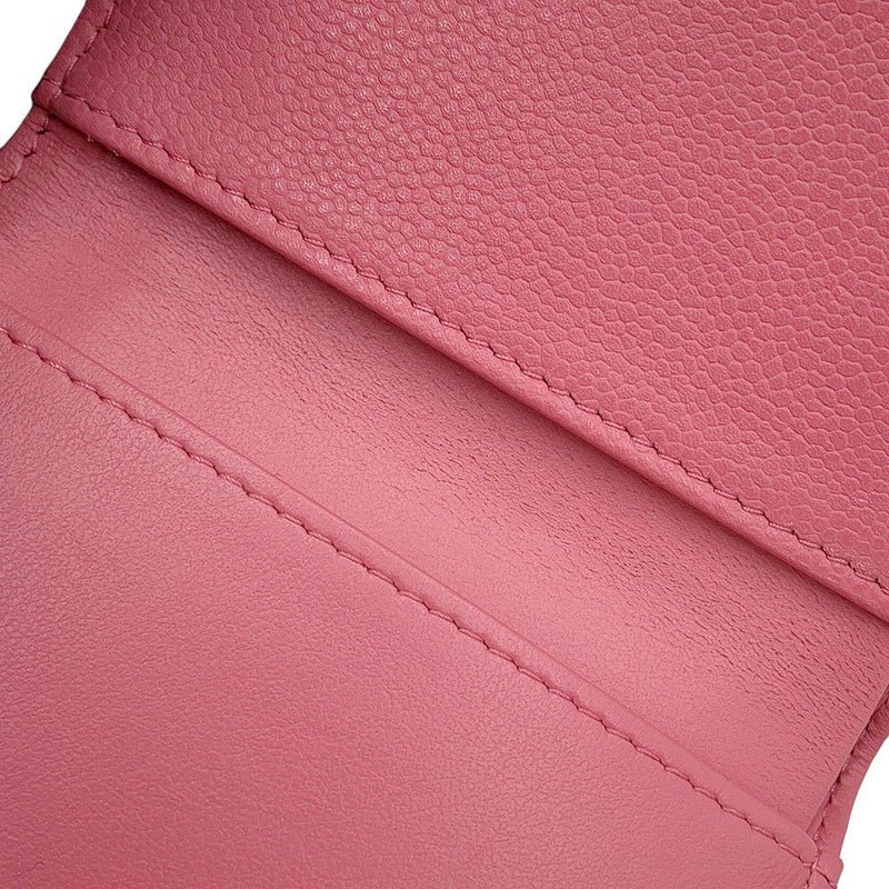 シャネル 三つ折財布 ココマーク マトラッセ ボーイシャネル A84432 CHANEL コンパクトウォレット