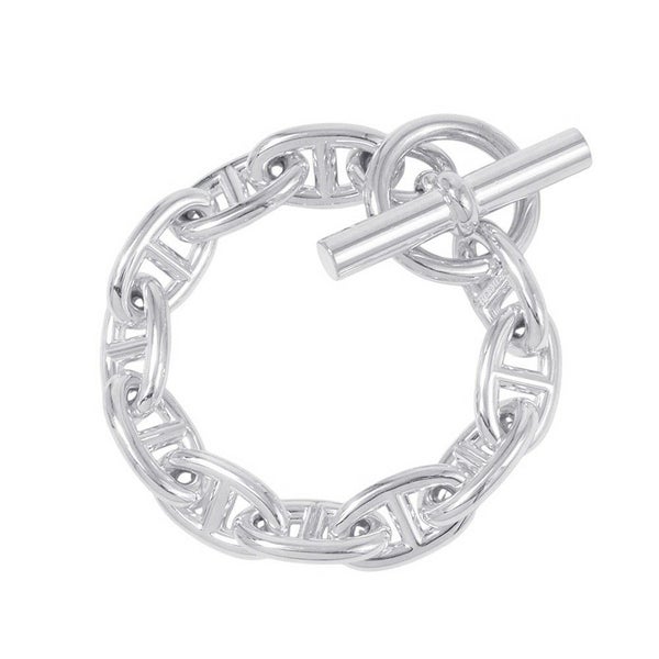 エルメス ブレスレット シェーヌダンクルGM 11コマ SV925シルバー HERMES ジュエリー