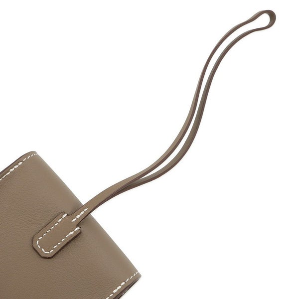 エルメス バッグチャーム ケリー フェスティバル エトゥープ/ゴールド金具 スイフト B刻印