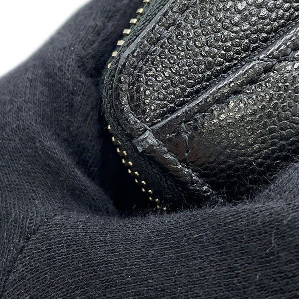 シャネル コインケース ココマーク ジップ コインパース キャビアスキン AP3686 CHANEL 財布 黒