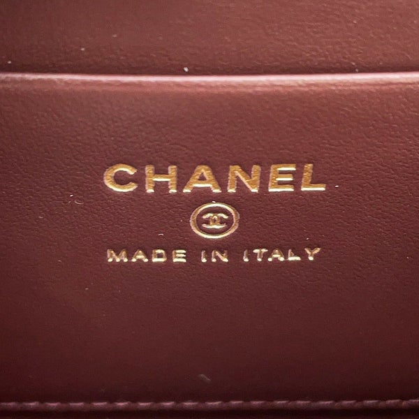 シャネル コインケース ココマーク ジップ コインパース キャビアスキン AP3686 CHANEL 財布 黒