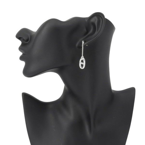 エルメス ピアス シェーヌダンクル ファランドール Earrings SV925シルバー HERMES ジュエリー イヤリング