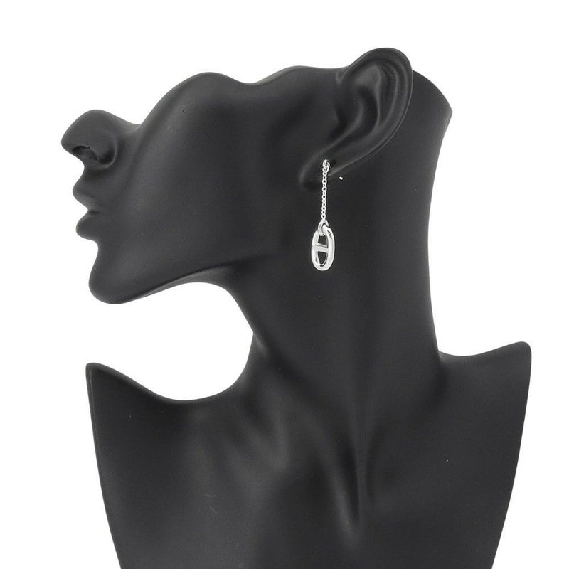 エルメス ピアス シェーヌダンクル ファランドール Earrings SV925シルバー HERMES ジュエリー イヤリング