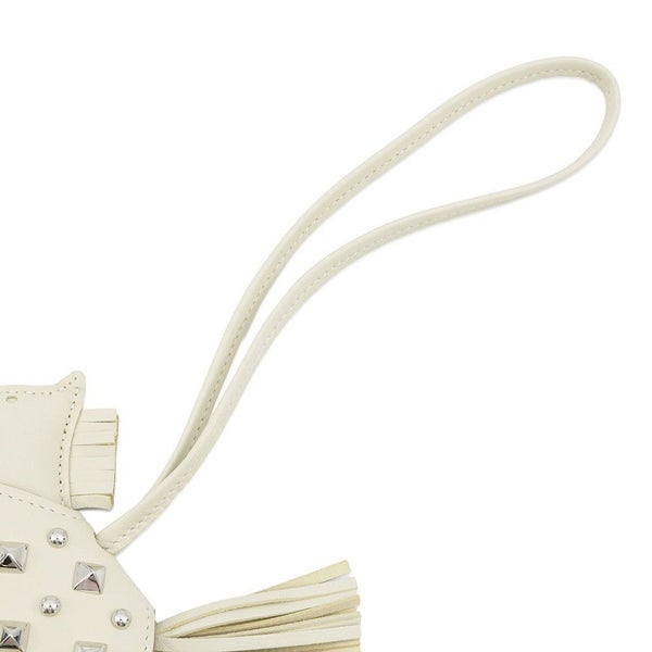 エルメス バッグチャーム ロデオPM ロベオ ロック クレ/シルバー金具 ラムスキン K刻印