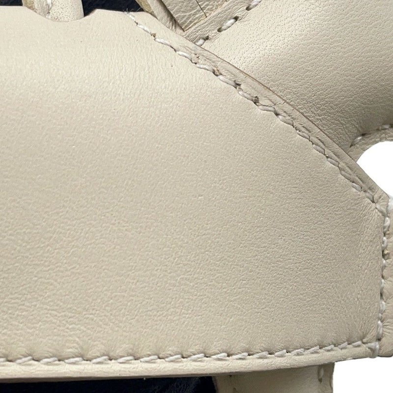 エルメス バッグチャーム ロデオPM ロベオ ロック クレ/シルバー金具 ラムスキン K刻印