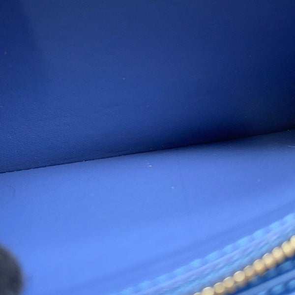 ルイヴィトン 長財布 モノグラム・ジャカード デニム ジッピー・ウォレット M81226 LOUIS VUITTON ブルー