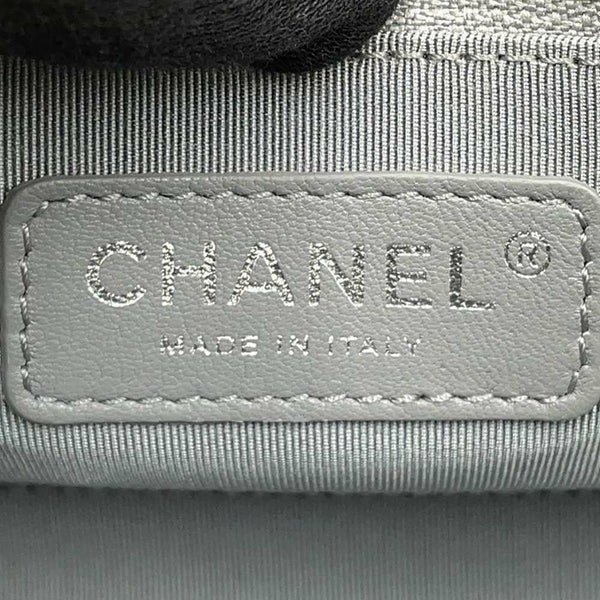 シャネル チェーンショルダーバッグ マトラッセ ココマーク フレンチリビエラ キャビアスキン CHANEL 黒