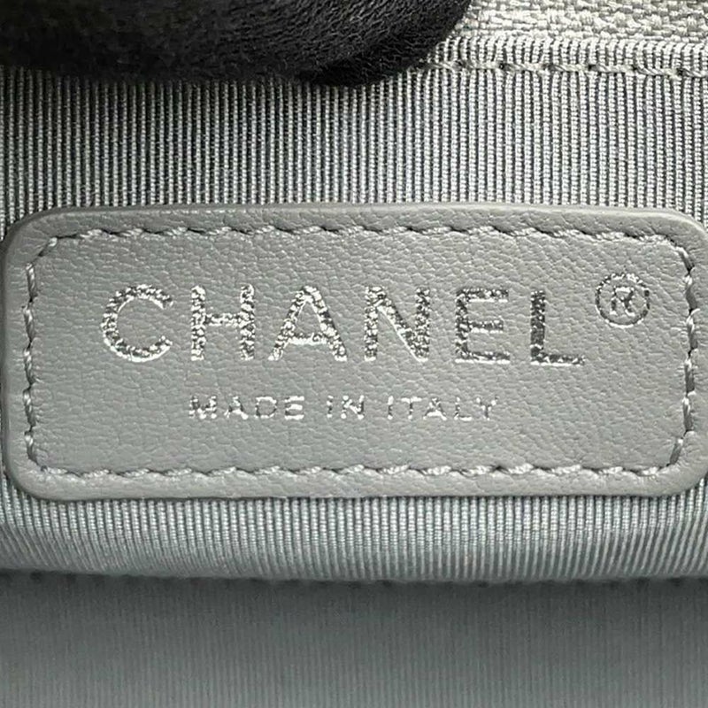 シャネル チェーンショルダーバッグ マトラッセ ココマーク フレンチリビエラ キャビアスキン CHANEL 黒