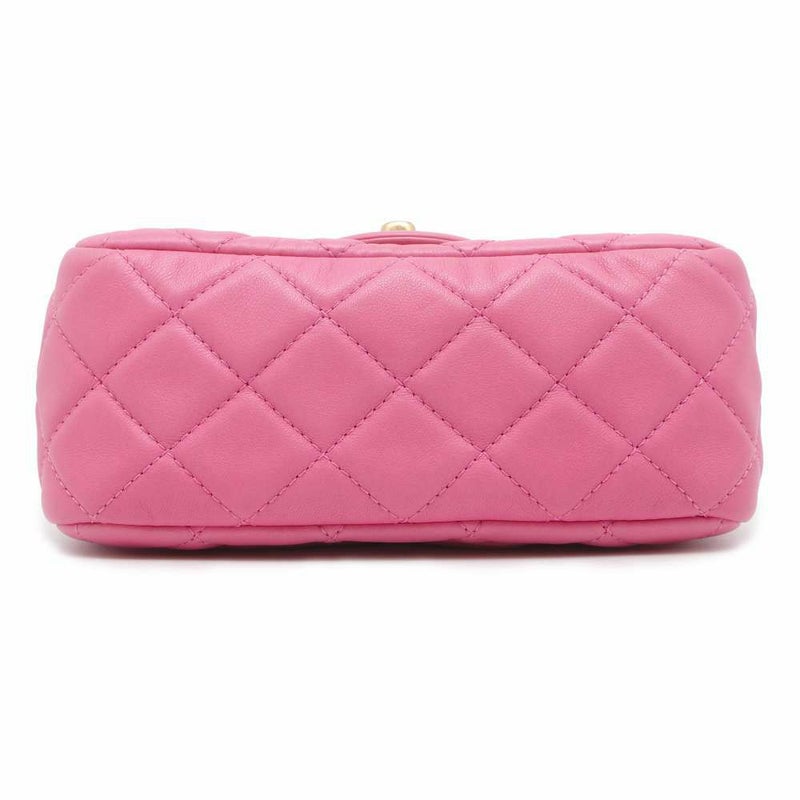 シャネル チェーンショルダーバッグ ミニマトラッセ ラムスキン AS1786 CHANEL ミニ フラップ ココボール