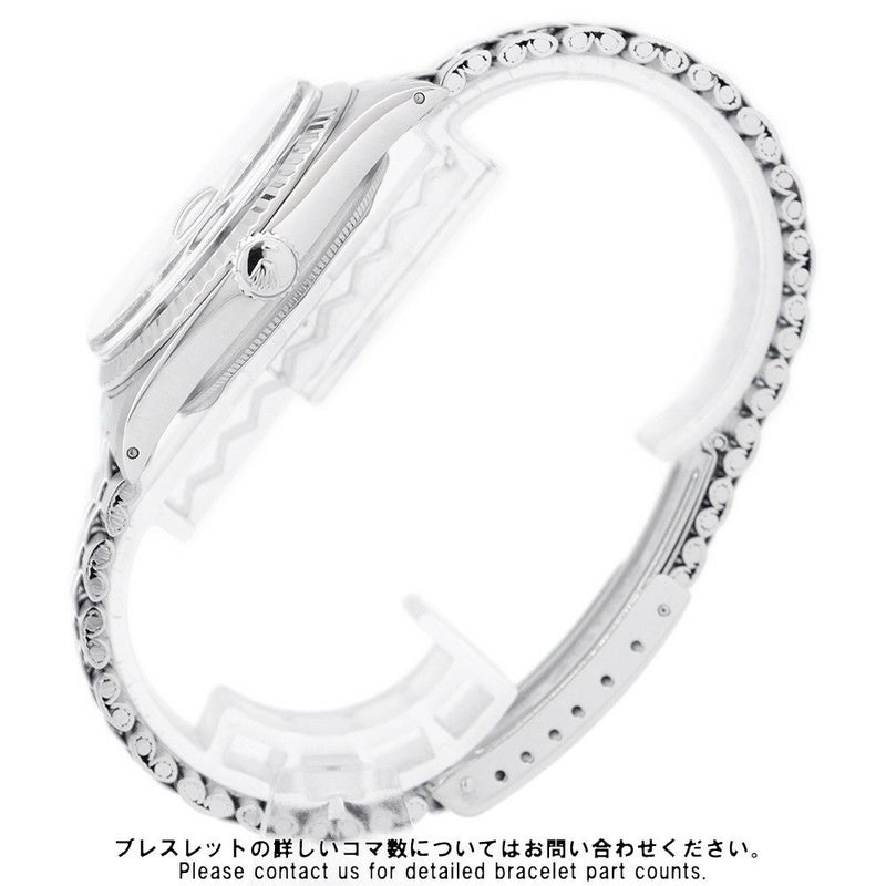 ロレックス デイトジャスト 32番 SS/K18WG 1601 ROLEX 腕時計 グレー文字盤