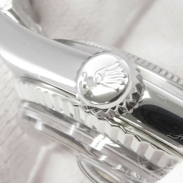 ロレックス デイトジャスト 32番 SS/K18WG 1601 ROLEX 腕時計 グレー文字盤