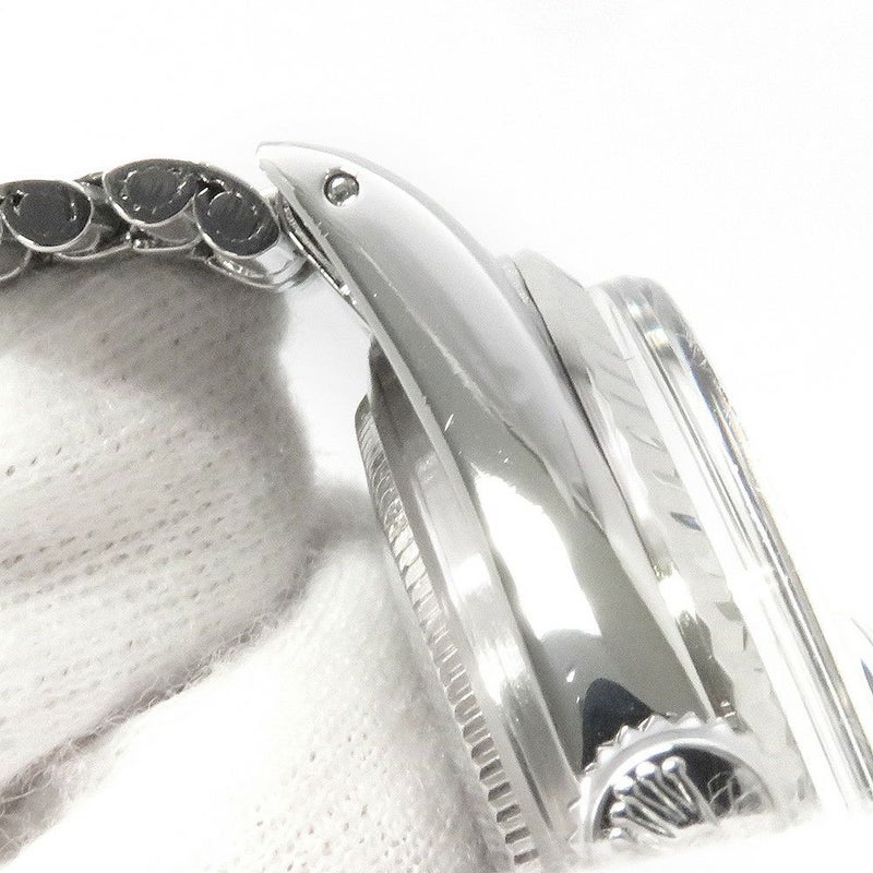 ロレックス デイトジャスト 32番 SS/K18WG 1601 ROLEX 腕時計 グレー文字盤