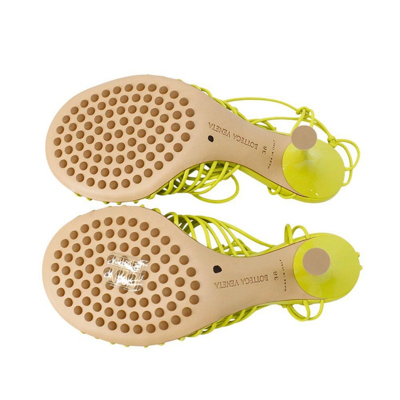 ボッテガヴェネタ サンダル ドットレースアップ レディースサイズ36 BOTTEGA VENETA 靴