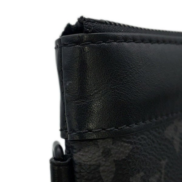 ルイヴィトン クラッチバッグ モノグラム・エクリプス ポシェット・トゥ・ゴー M81569 LOUIS VUITTON メンズ 黒