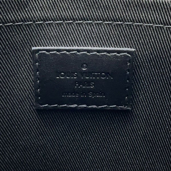 ルイヴィトン クラッチバッグ モノグラム・エクリプス ポシェット・トゥ・ゴー M81569 LOUIS VUITTON メンズ 黒