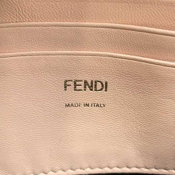 フェンディ チェーンショルダーバッグ ミニバゲット レザー 8BR793 FENDI バイカラー 2way