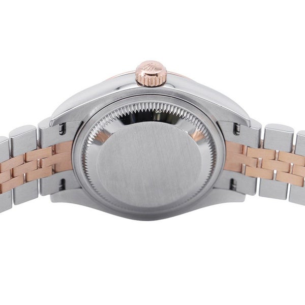 ロレックス レディ デイトジャスト 279171G ランダムシリアル ルーレット 10Pダイヤ オーベルジーヌ文字盤