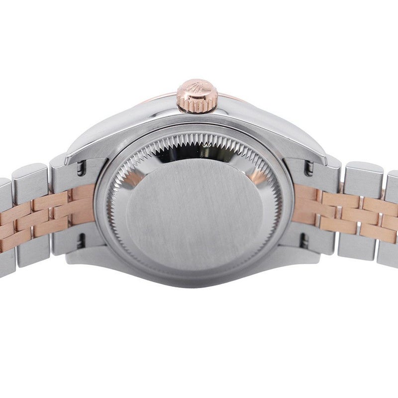 ロレックス レディ デイトジャスト 279171G ランダムシリアル ルーレット 10Pダイヤ オーベルジーヌ文字盤