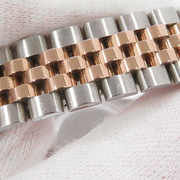 ロレックス レディ デイトジャスト 279171G ランダムシリアル ルーレット 10Pダイヤ オーベルジーヌ文字盤