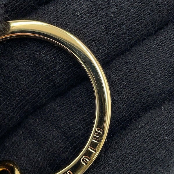 ミュウミュウ コインケース キーリング付き レザー 5TL508 Miu Miu 黒