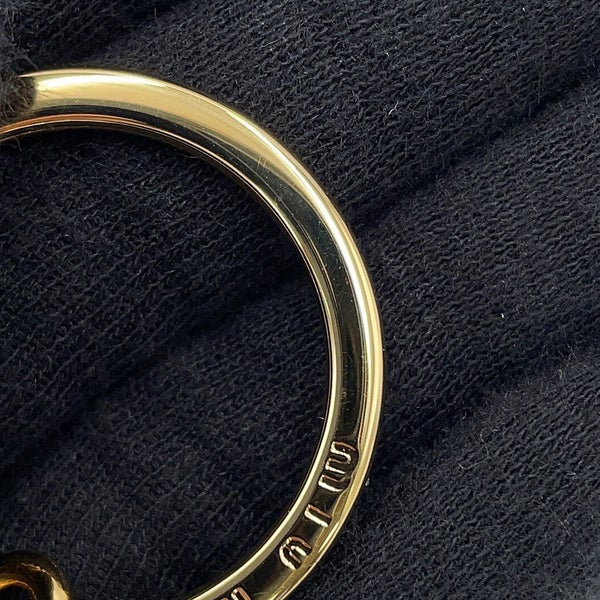 ミュウミュウ コインケース キーリング付き レザー 5TL508 Miu Miu 黒