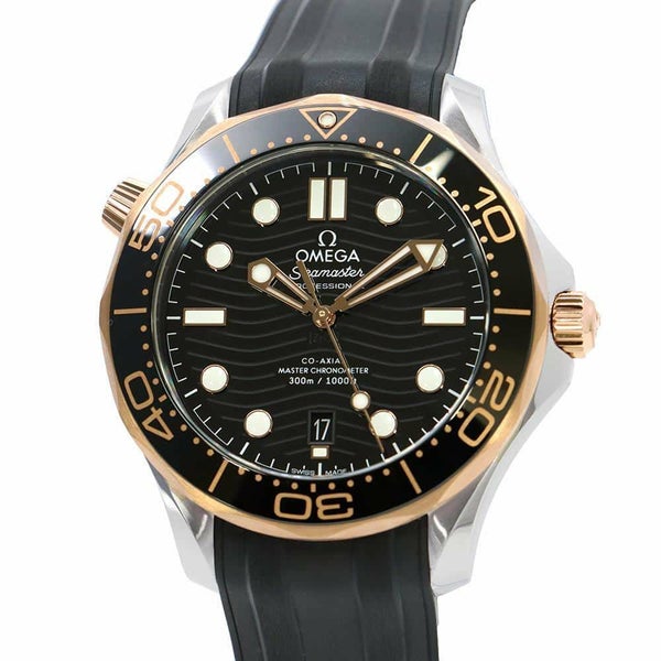 オメガ シーマスター ダイバー 300m 210.22.42.20.01.002 OMEGA 腕時計 黒文字盤