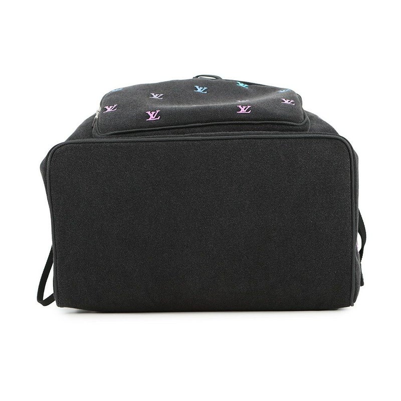 ルイヴィトン リュック LV ブラゾン・デニム/カーフレザー モンスリ・バックパック M14135