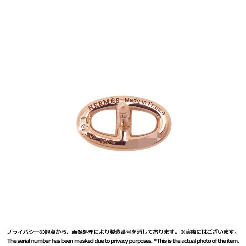 エルメス ピアス シェーヌダンクル ファランドール Earrings K18PGピンクゴールド HERMES ジュエリー